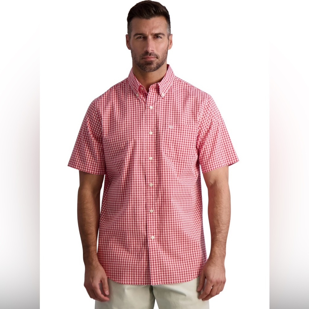 Chaps Men’s Short Sleeve Shirt ♦️New♦️